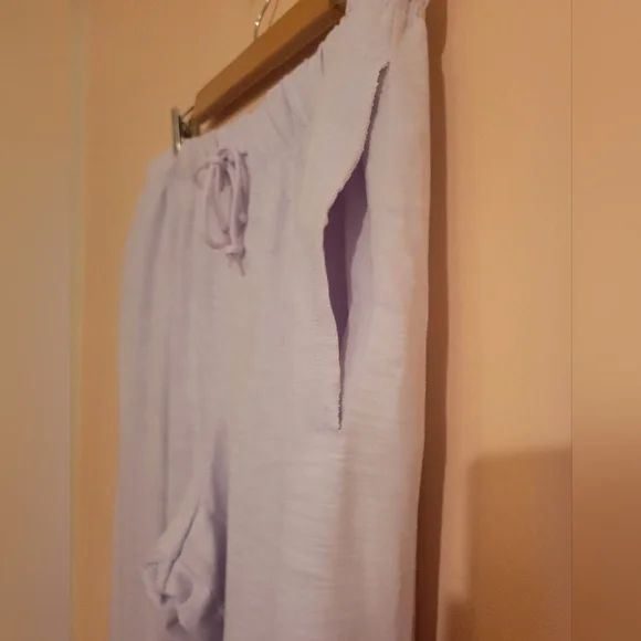 PINK Victoria's Secret Boyfriend Lilac Purple Lounge Pants, XXL, NWOT - Picture 6 of 13